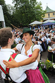 Katharina Mayer, die neue Tanzmeisterin gab Gas...(©Foto: Martin Schmitz)